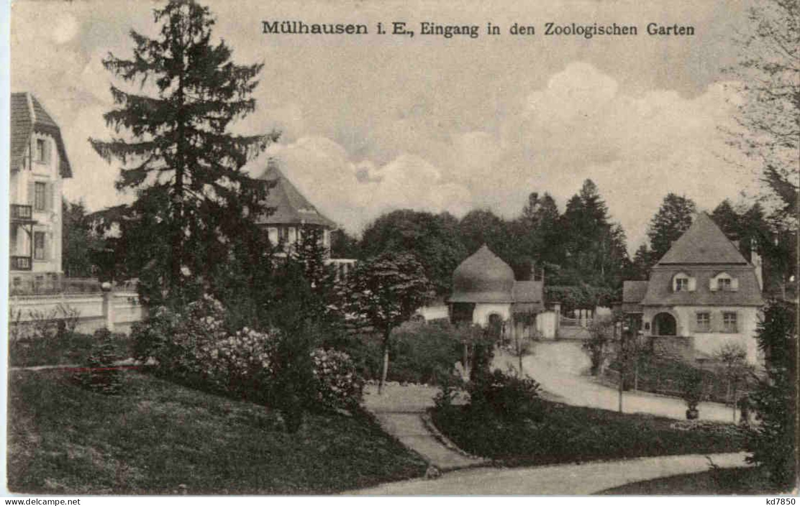 Mülhausen - Eingang In Den Zoologischen Garten - Mulhouse