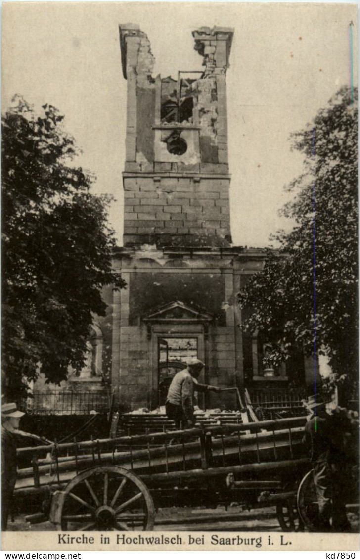 Kirche In Hochwalsch Bei Saarburg - Sarrebourg