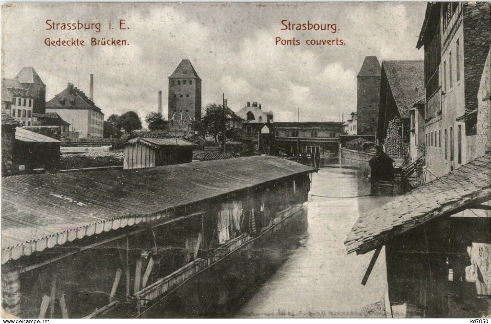 Strassburg - Gedeckte Brücken - Strasbourg