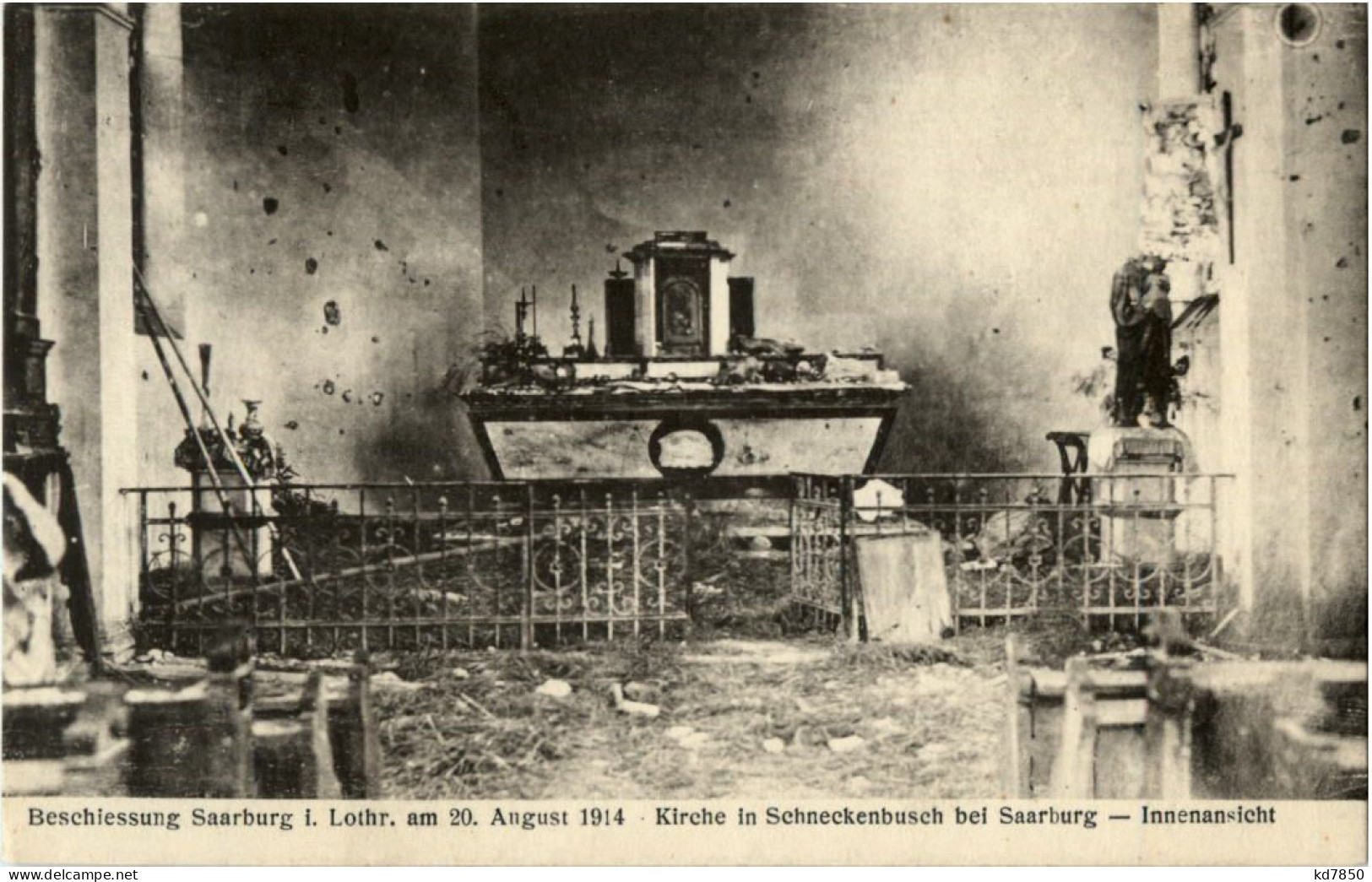 Saarburg - Beschiessung Am 20. August 1914 - Sarrebourg