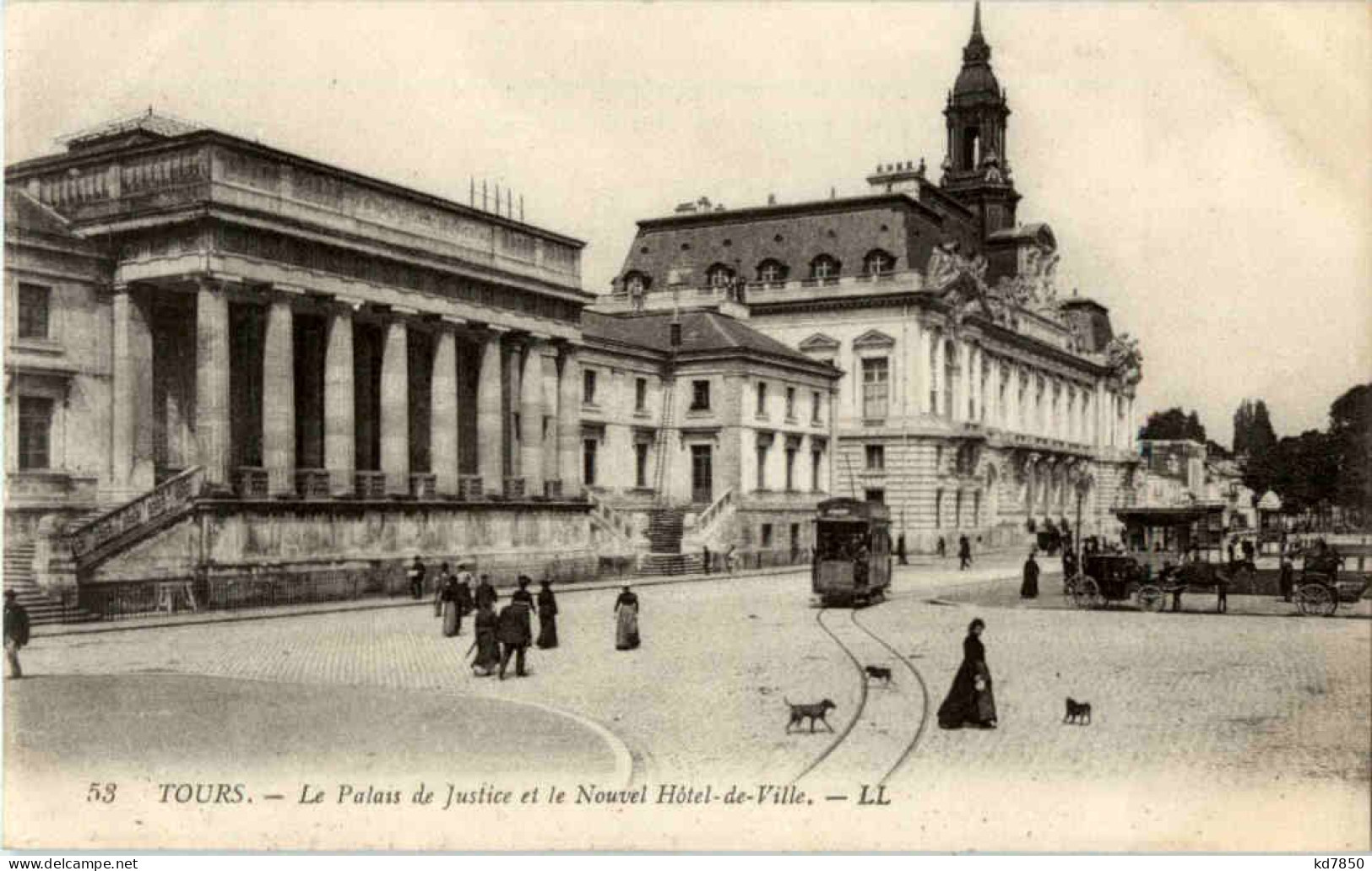 Tours - Le Palais De Justice - Tours