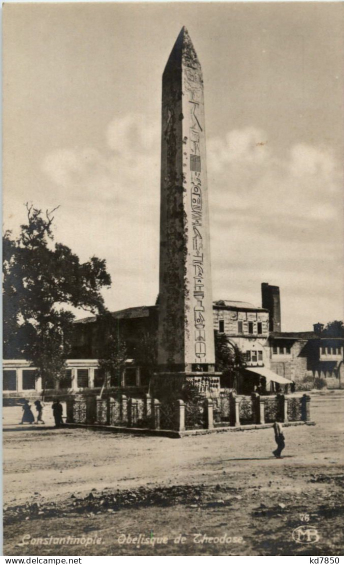 Constantinople - Obelisque De Theodose - Turquie
