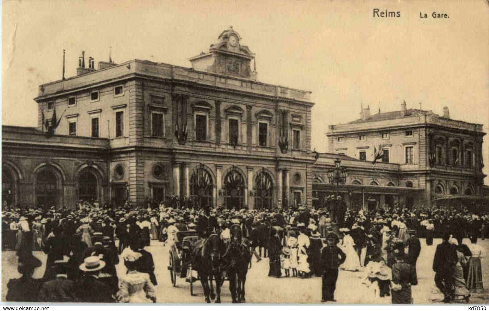 Reims - La Gare - Feldpost - Reims