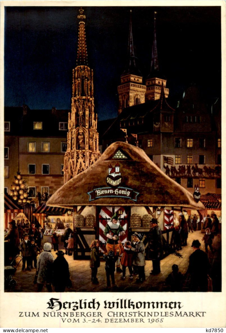 Nürnberg- Christkindlesmarkt 1965 - Nürnberg