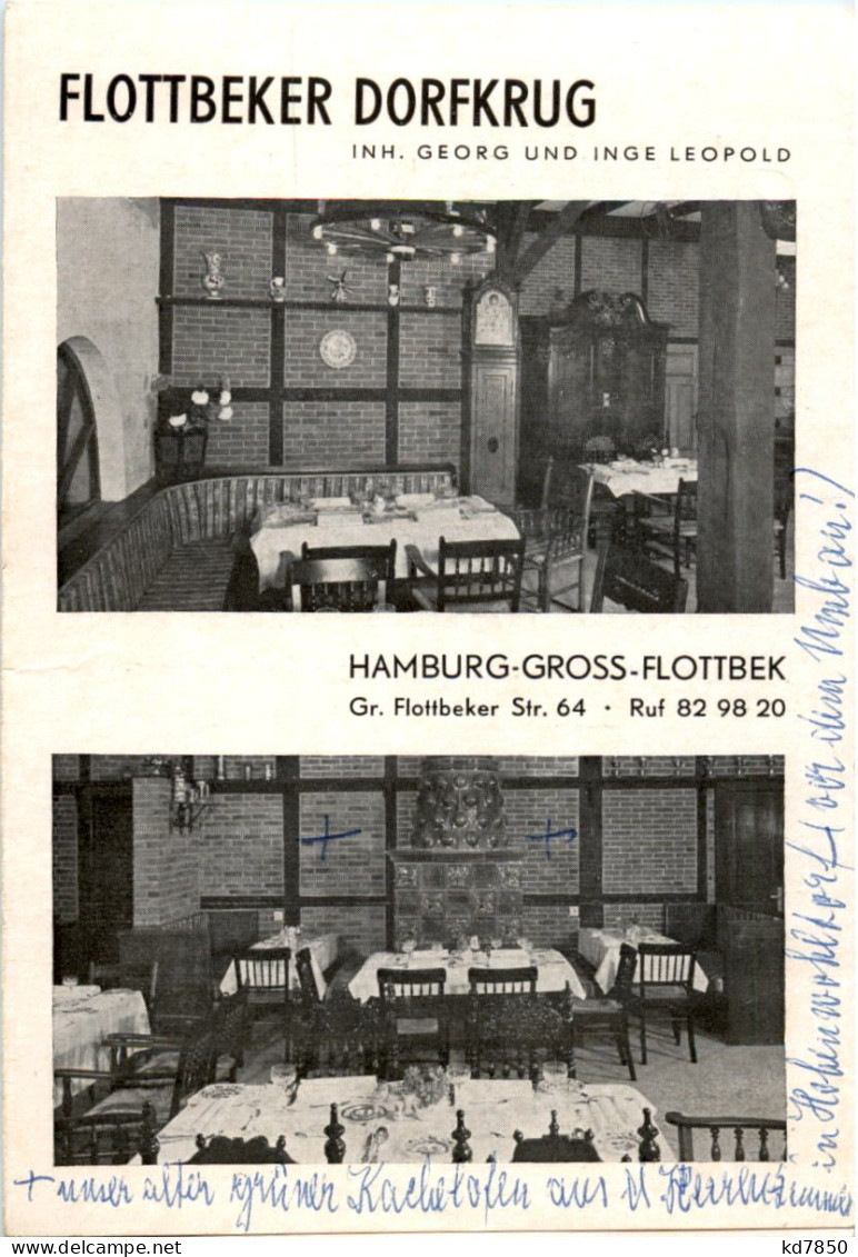 Hamburg Gross Flottbek - Flottbeker Dorfkrug - Andere & Zonder Classificatie