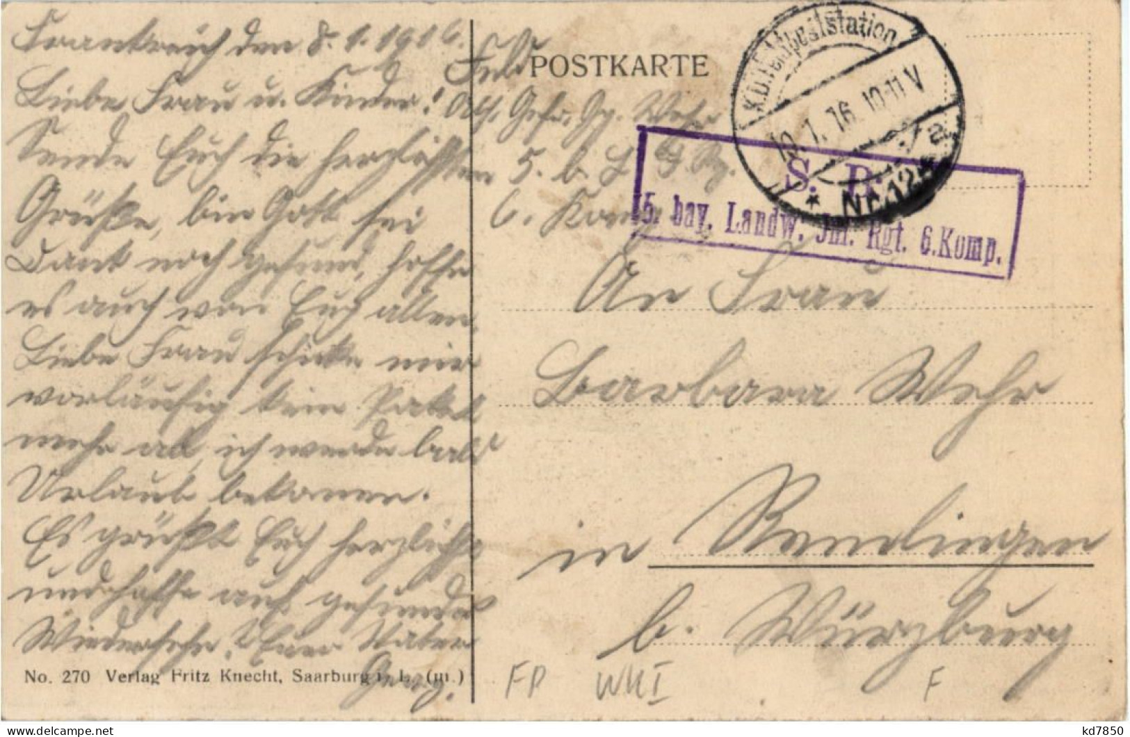 Remoncourt 1915 - Partie Aus Dem Dorf - Heldengräber - Feldpost - Other & Unclassified