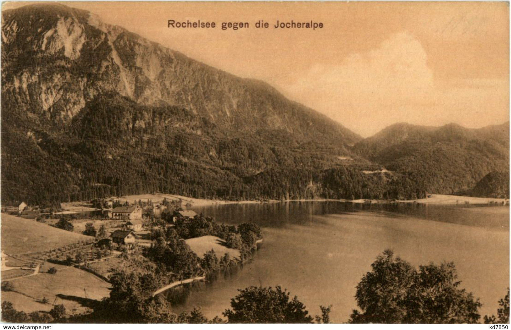 Rochelsee Gegen Die Jocheralpe - Berchtesgaden