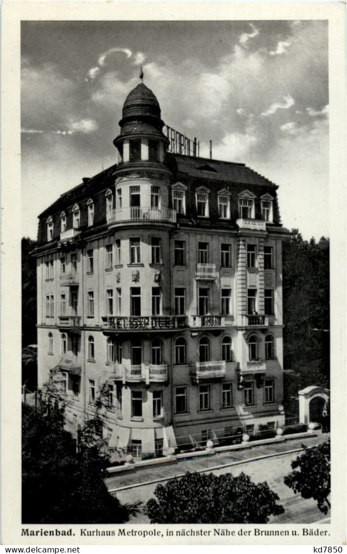 MArienbad - Kurhaus Metropole - Tschechische Republik