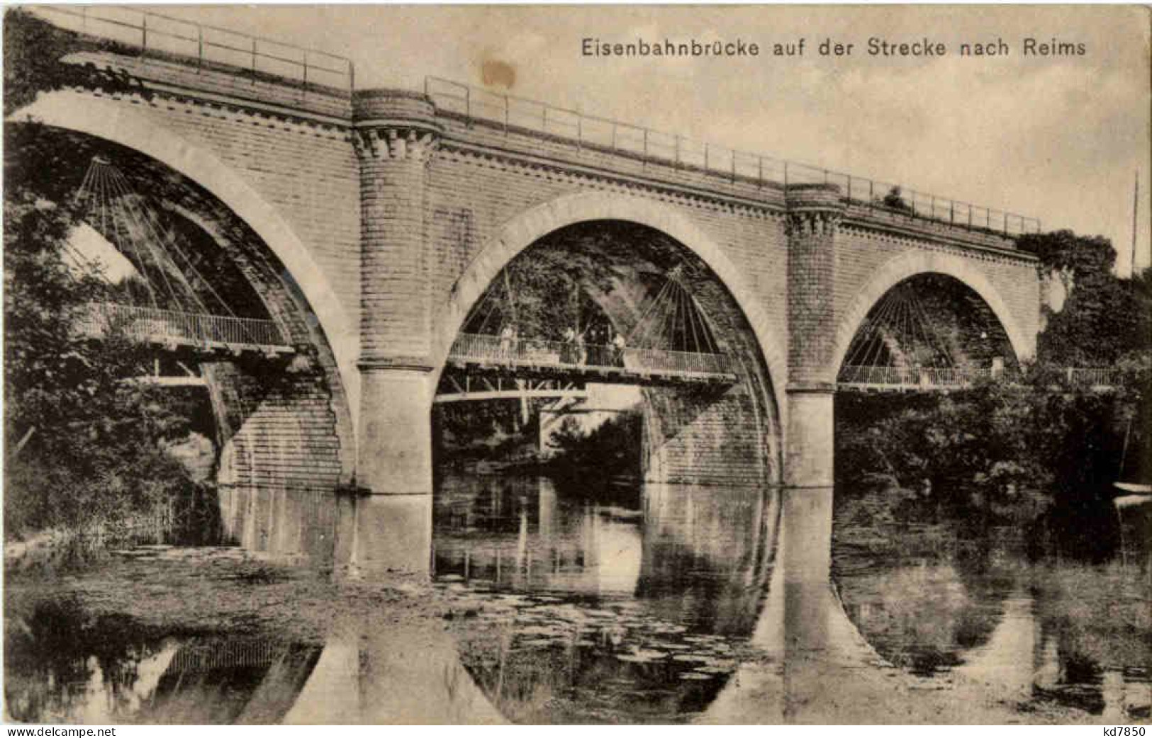 Eisenbahnstrecke Auf Der Strecke Nach Reims - Reims