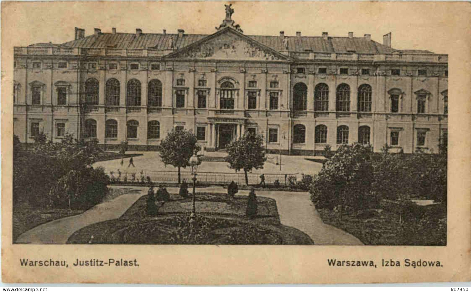 Warschau - Justiz Palast - Pologne