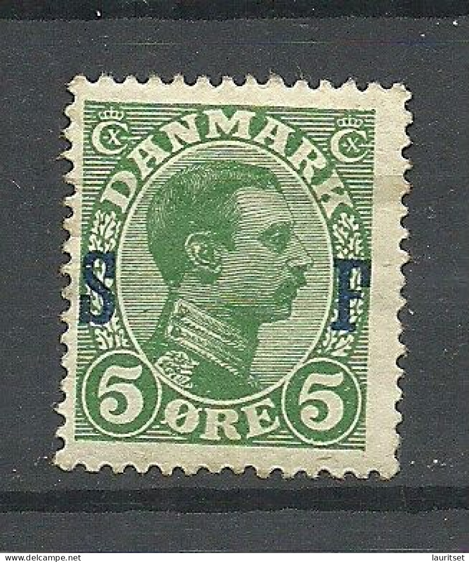 DENMARK Dänemark 1917 Military Post Poste Militaire Michel 1 * Militärpost - Ungebraucht