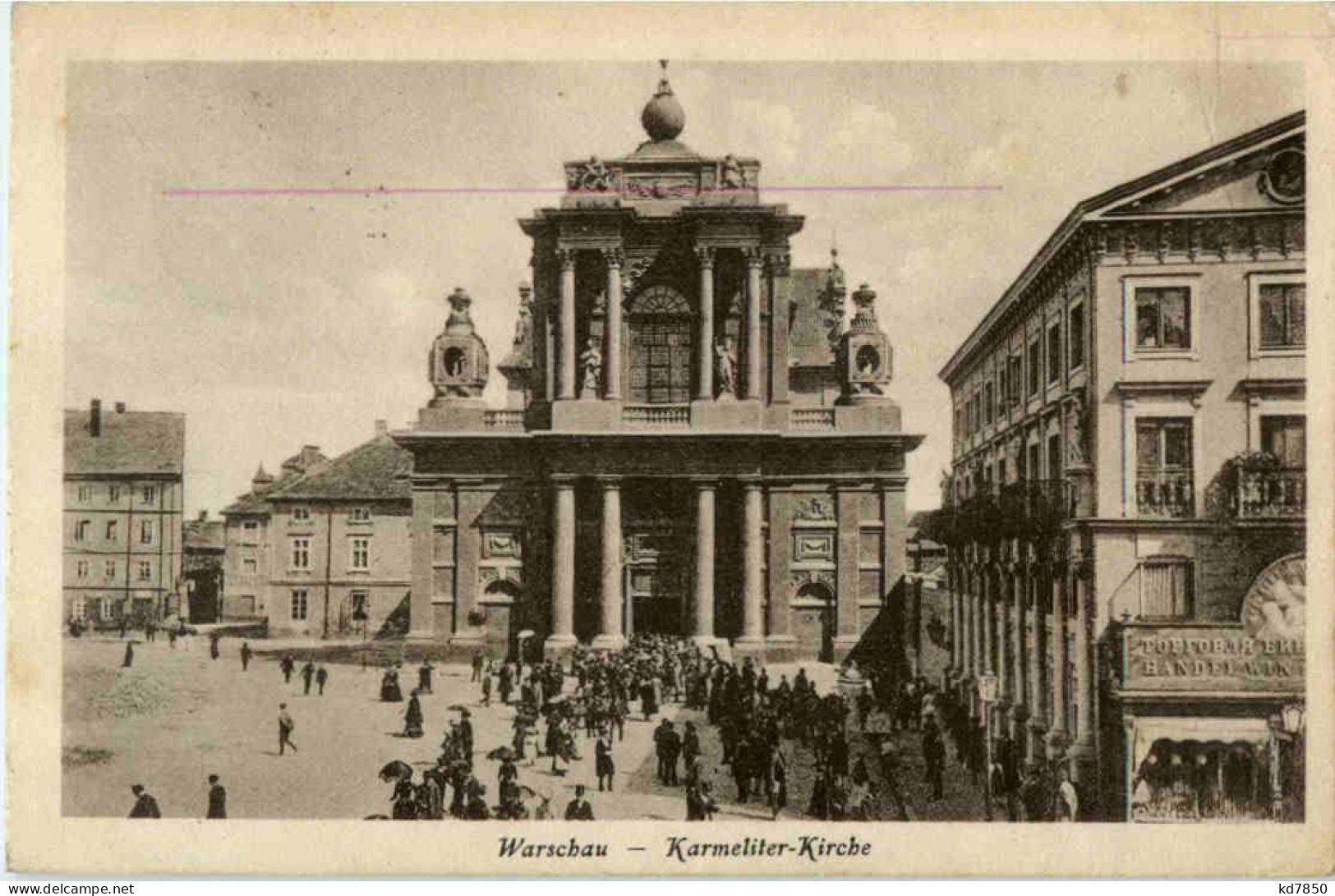 Warschau - Karmeliter-Kirche - Pologne