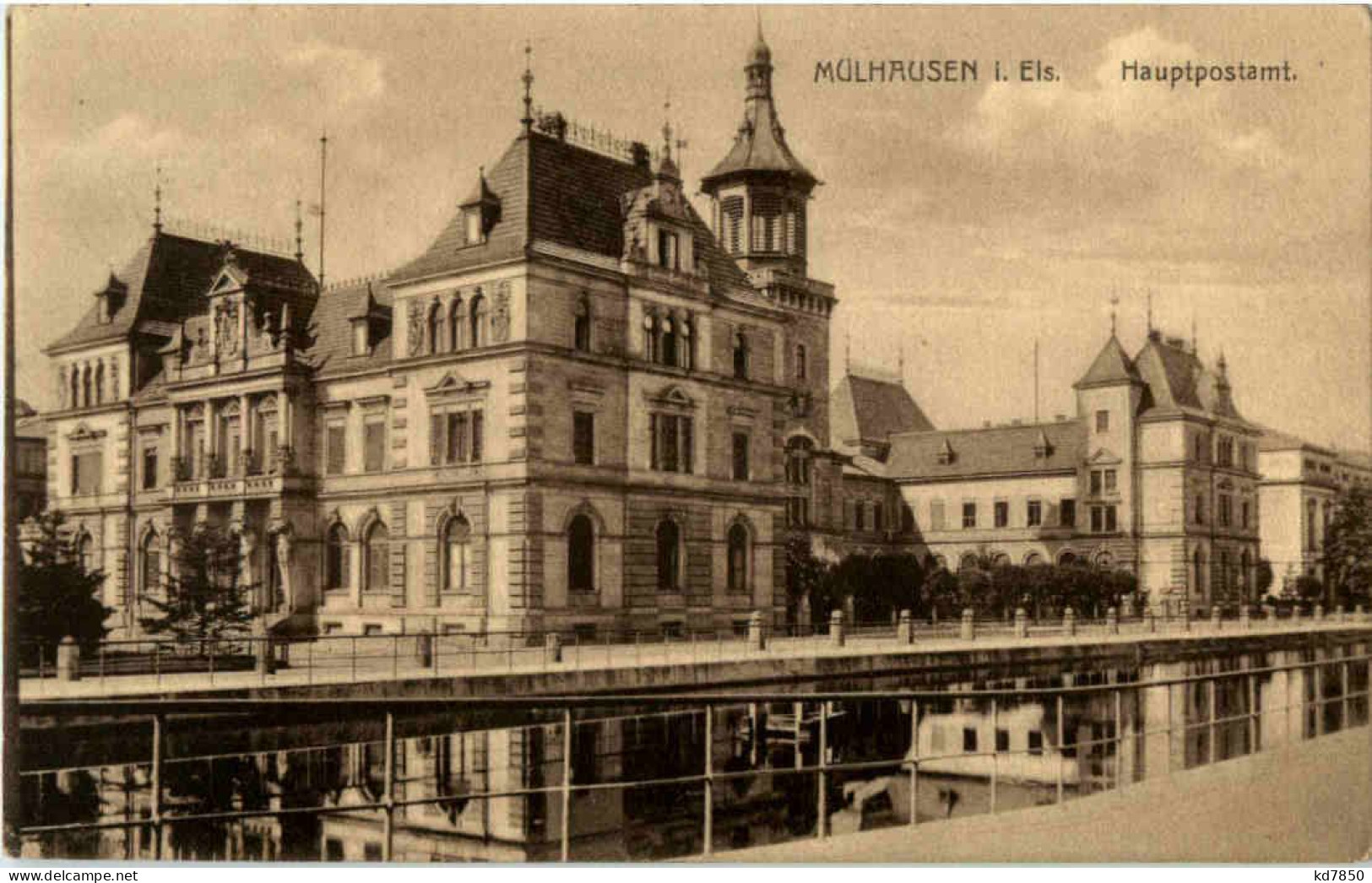 Mülhausen - Hauptpostamt - Mulhouse