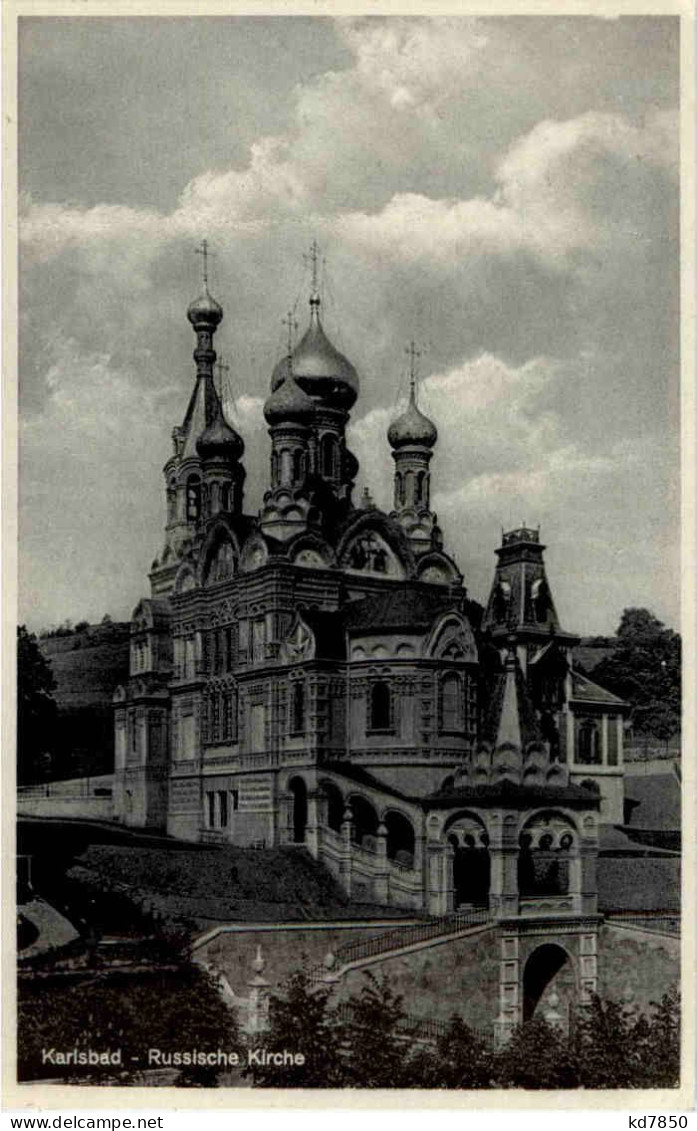 Karlsbad - Russische Kirche - Czech Republic