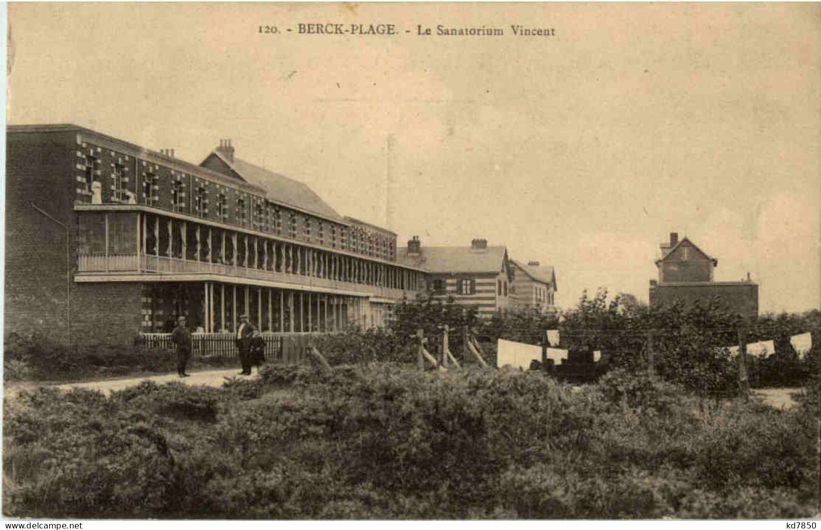 Berck-Plage - Le Sanatorium Vincent - Berck