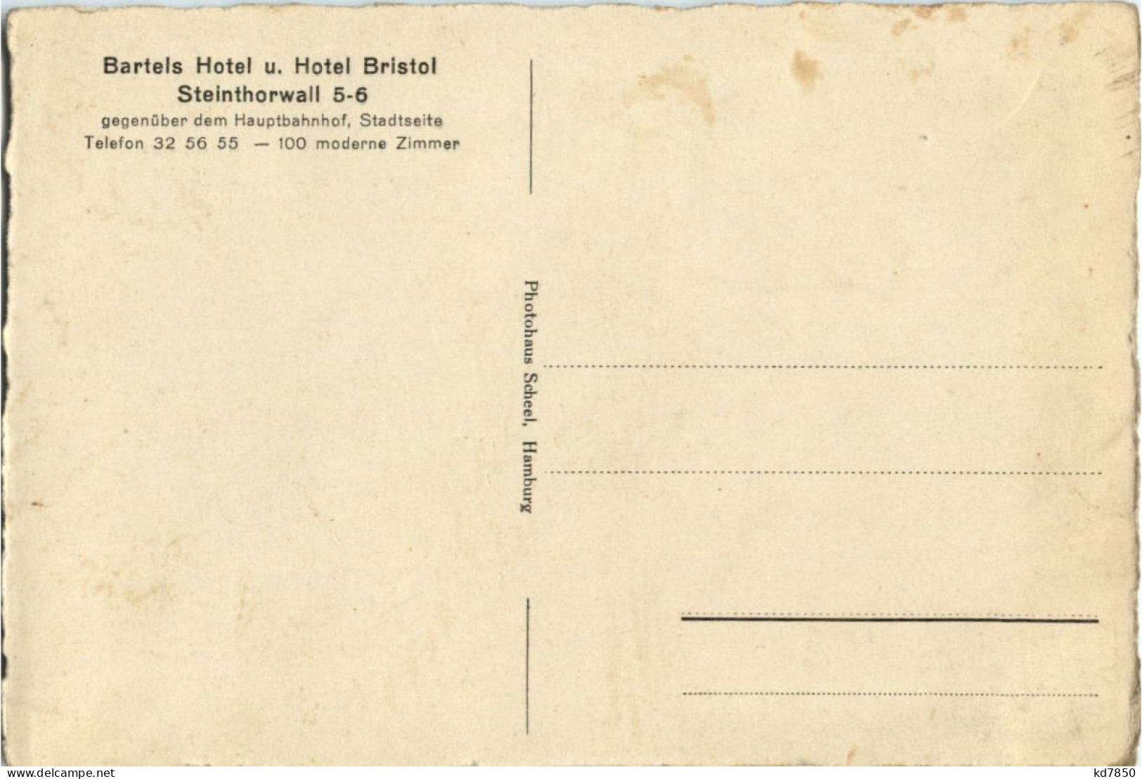 Hamburg - Bartels Hotel - Andere & Zonder Classificatie