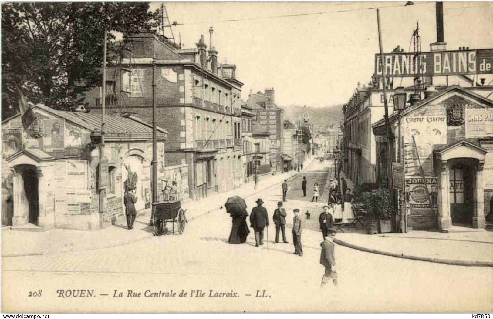 Rouen - La Rue Centrale - Rouen