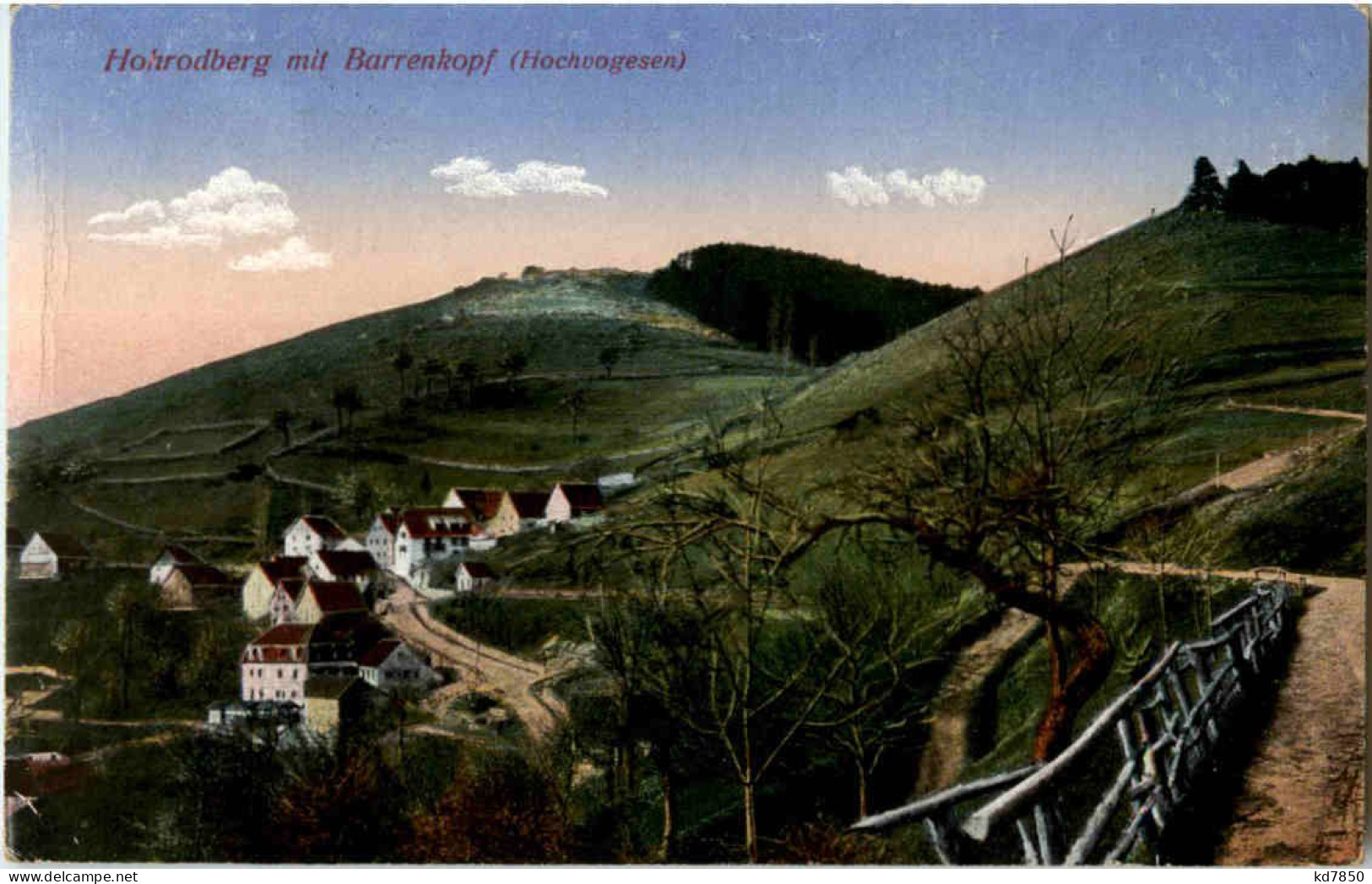 Hohrodberg Mit Barrenkopf - Feldpost - Sonstige & Ohne Zuordnung