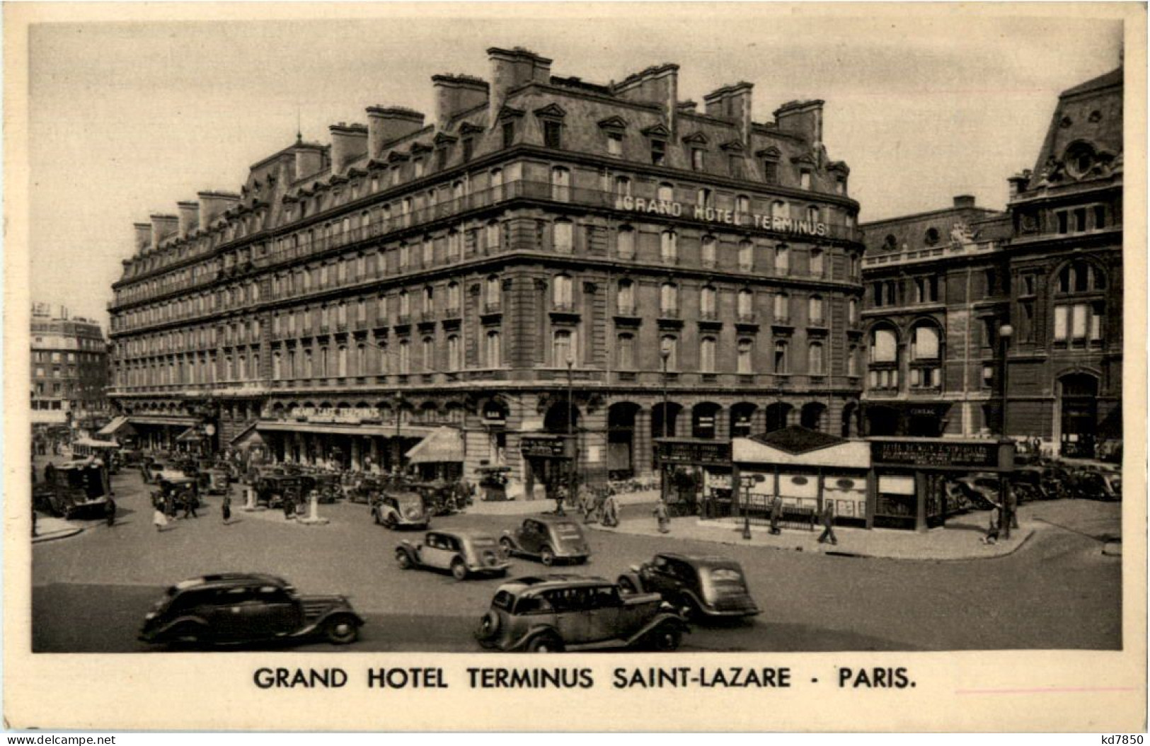 Paris - Paris - Grand Hotel Terminus Saint Lazare - Cafés, Hôtels, Restaurants