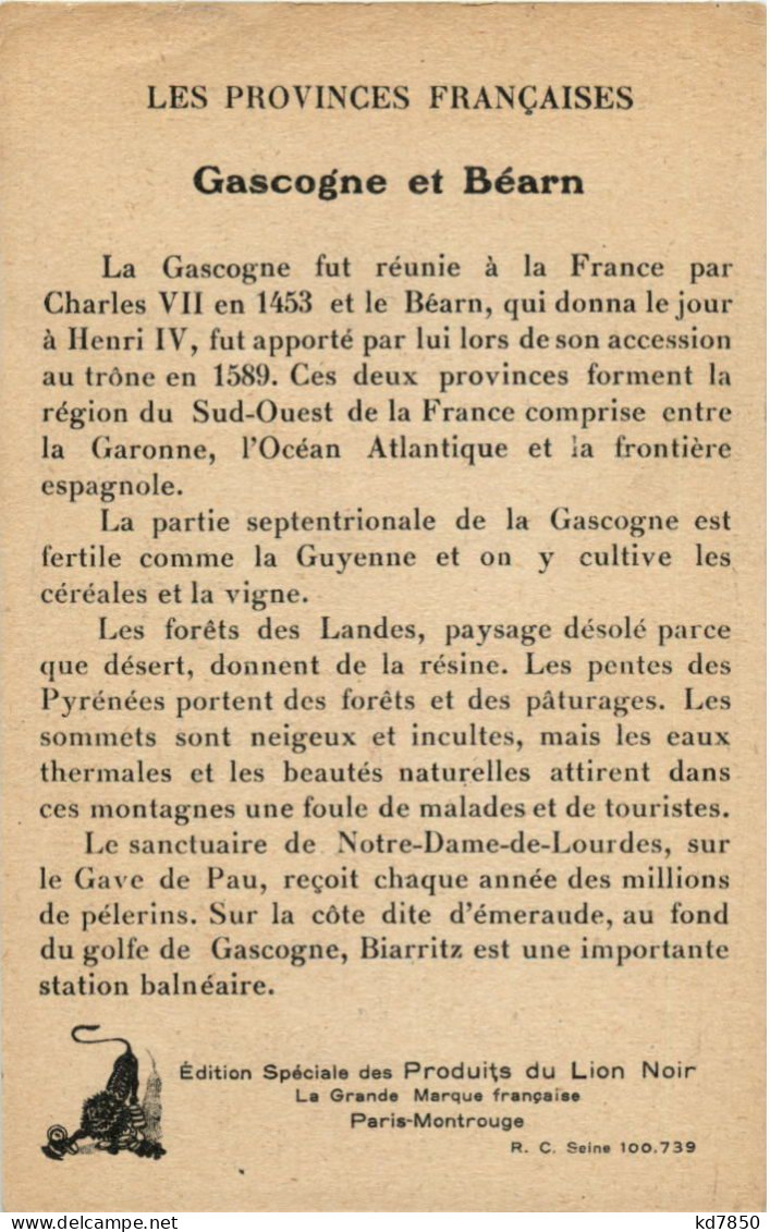 Provinces De France - Gascogne Bearn - Sonstige & Ohne Zuordnung