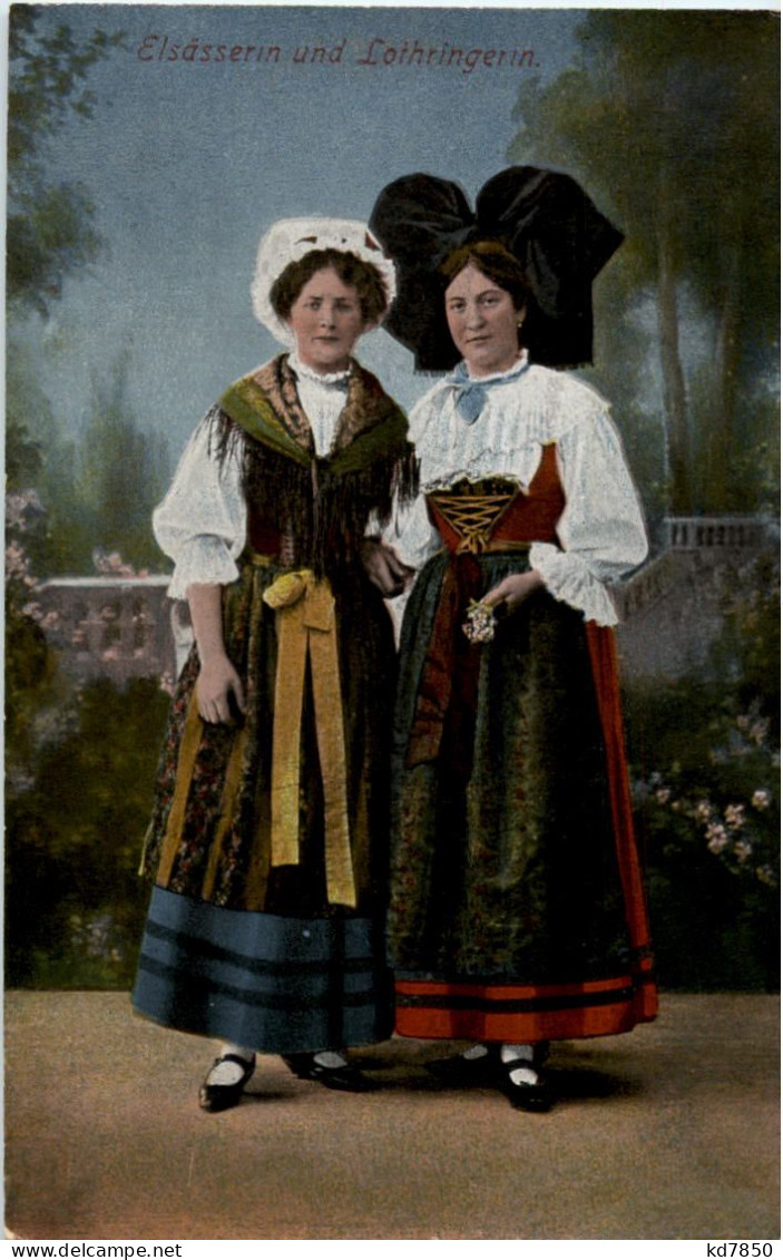 Elsässerin Und Lothringerin - Costumes