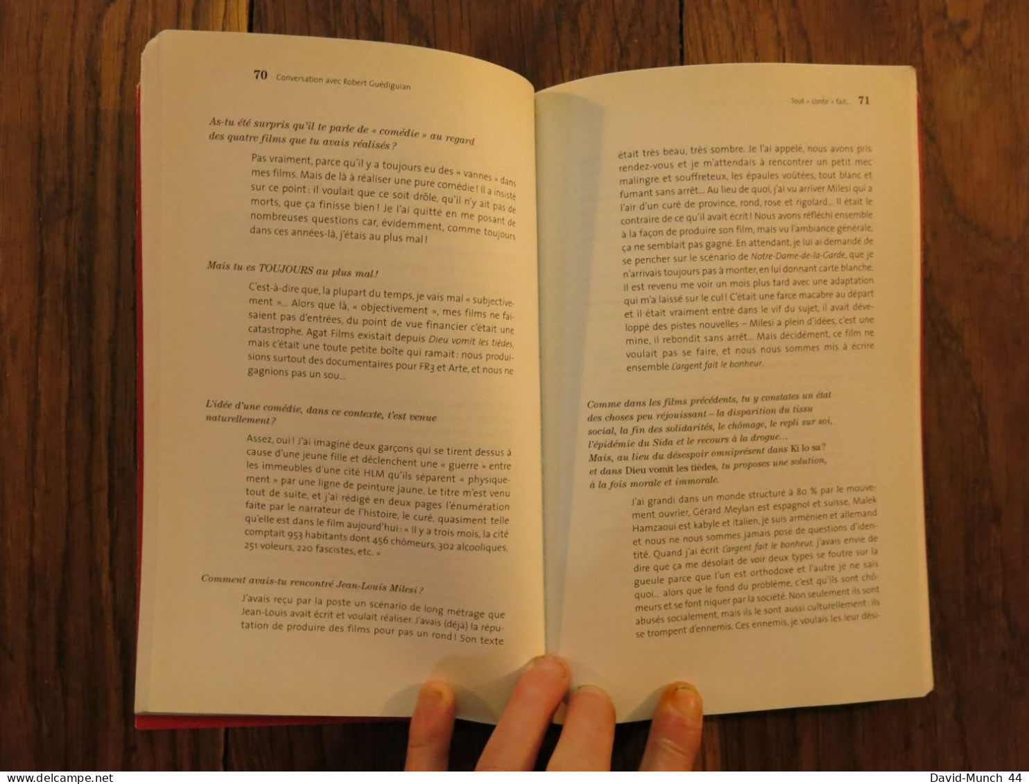 Conversation avec Robert Guédiguian d' Isabelle Danel. Les cahiers de l'info. 2008