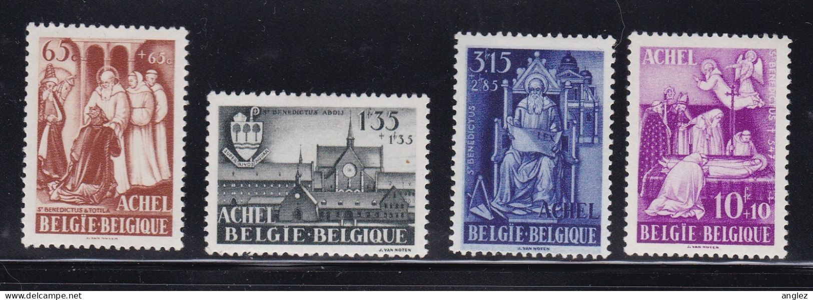 Belgium - 1948 Achel Set 4v MH - Neufs