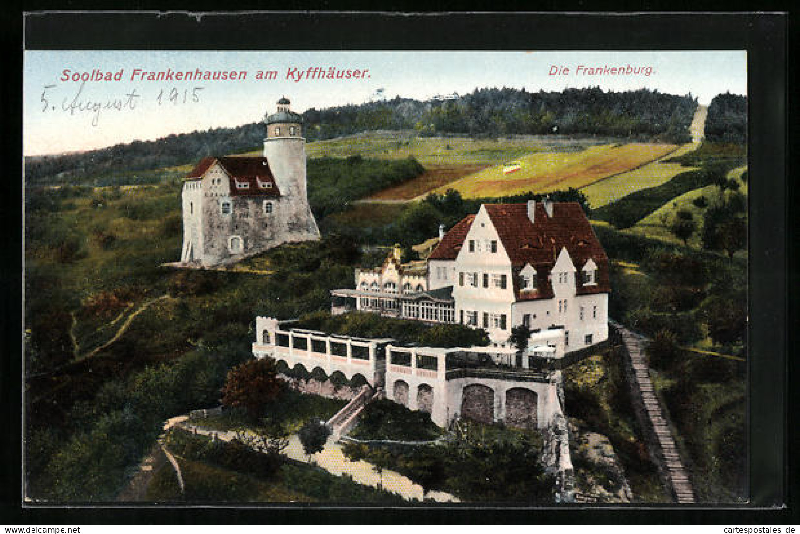 AK Frankenhausen, Die Frankenburg Am Kyffhäuser  - Kyffhaeuser