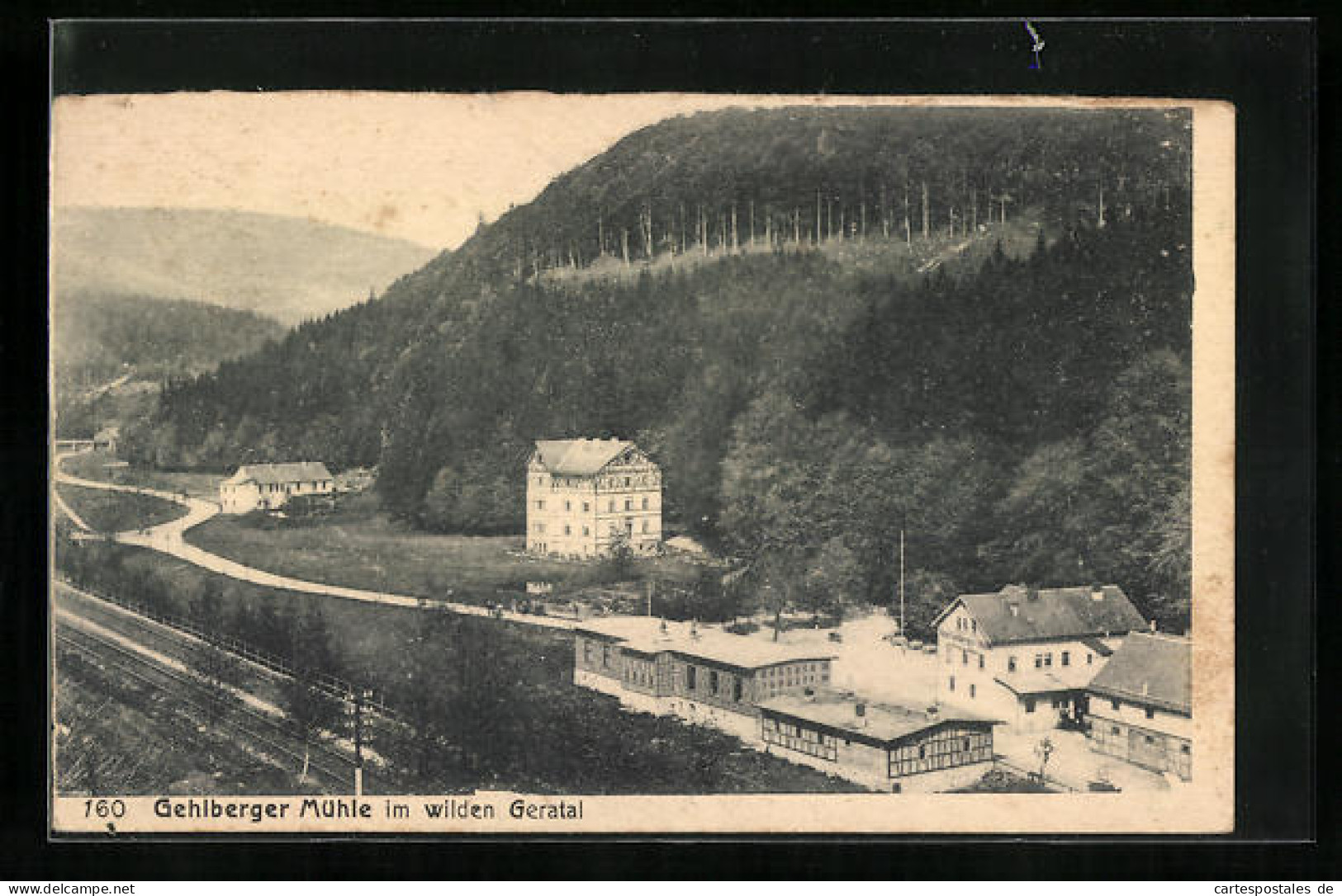 AK Gehlberger Mühle, Der Ort Im Wilden Geratal  - Gera