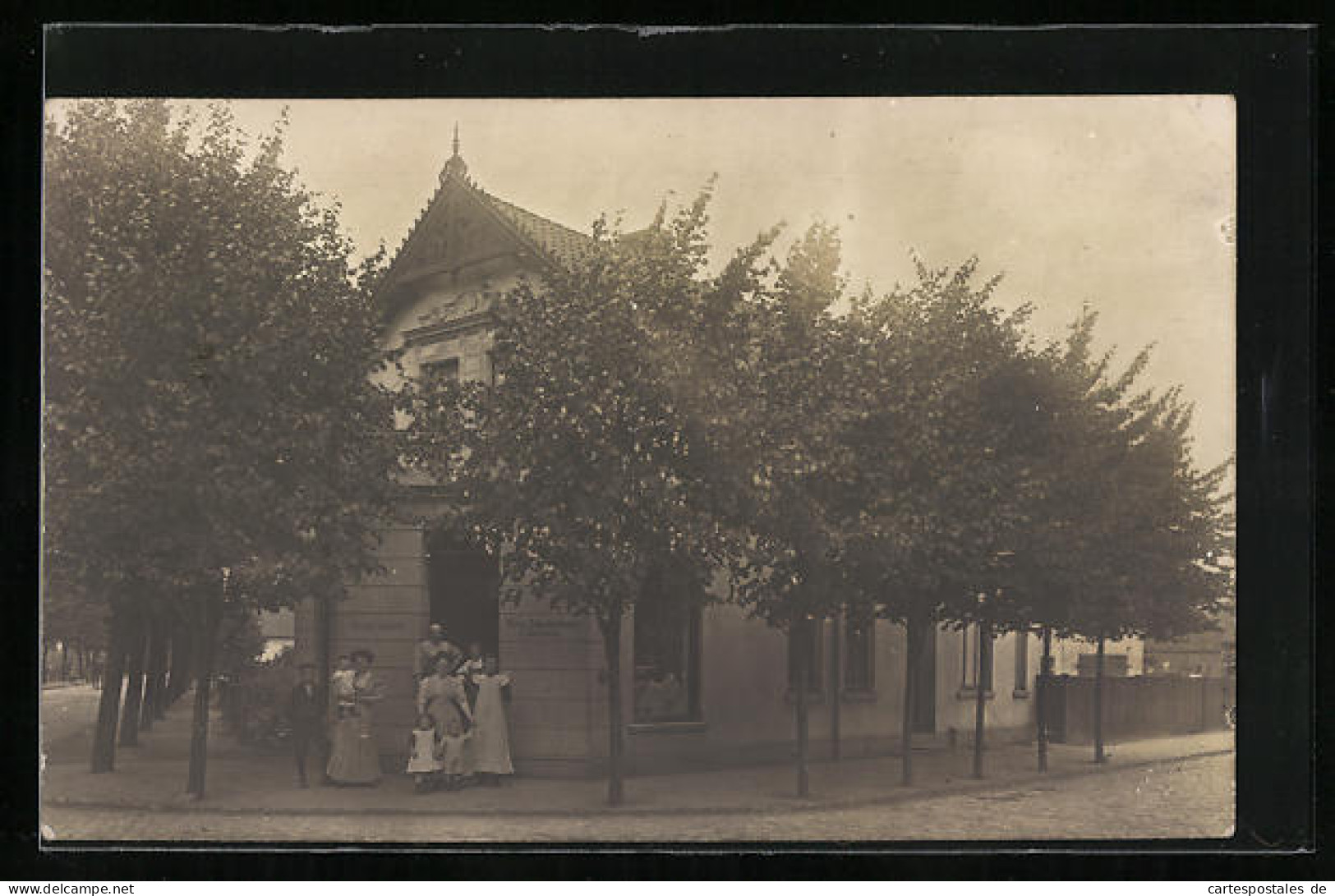 Foto-AK Delmenhorst, Schlachterei & Fleischerei Ernst Steuber  - Delmenhorst