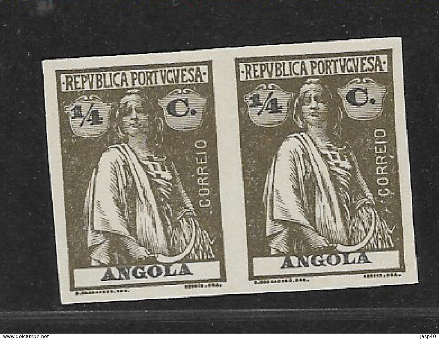 ANGOLA 144 - PROVA EM PAR - Angola