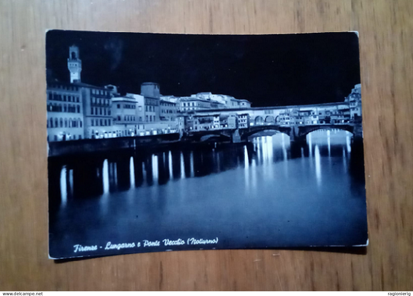 FIRENZE - Lungarno E Ponte Vecchio - 1954 - Firenze (Florence)