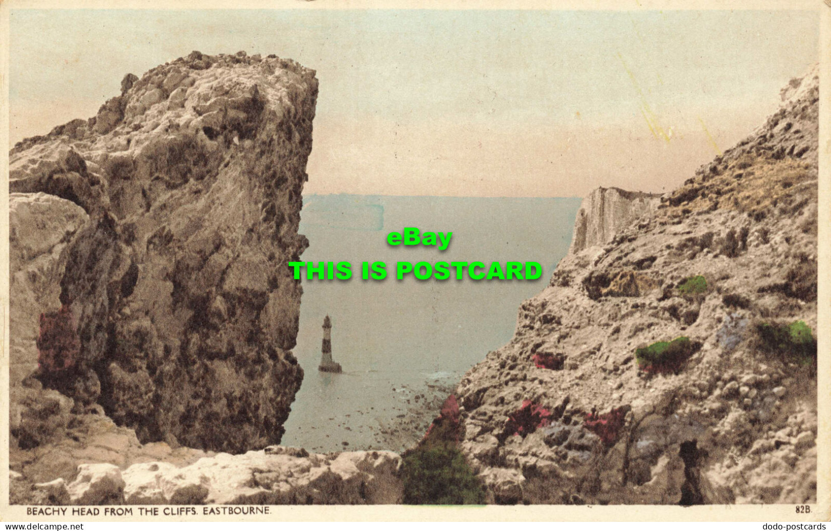 R566373 Beachy Head From Cliffs. Eastbourne. 82B. Norman. S. And E. 1958 - Welt
