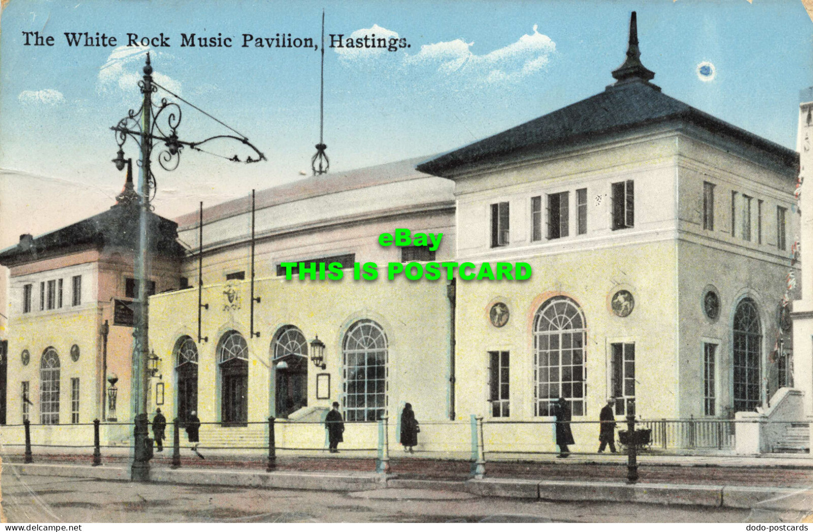 R566375 White Rock Music Pavilion. Hastings. 1928 - Welt