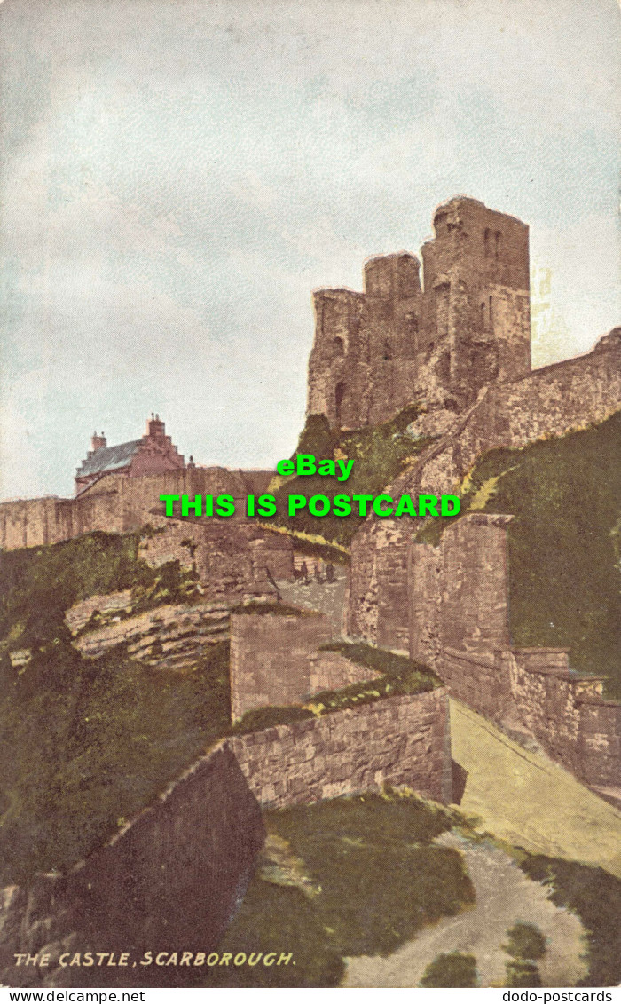 R566676 Castle. Scarborough. Yorkshire Gravatone - Welt