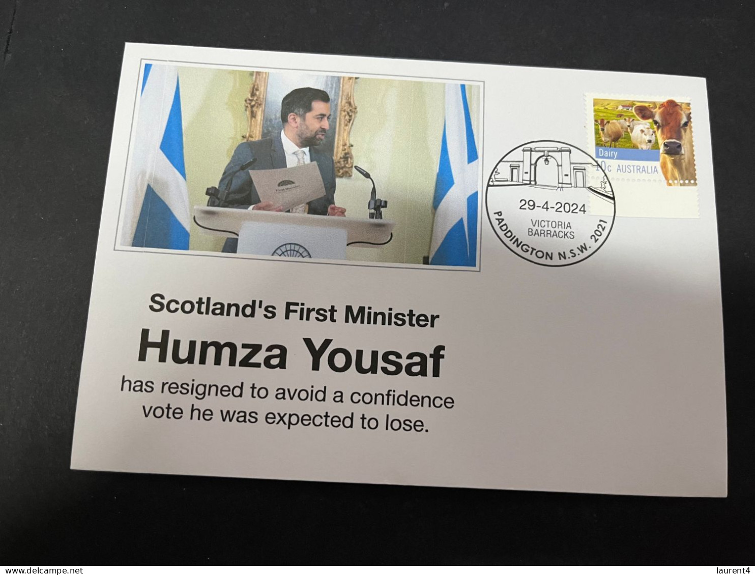 1-5-2024 (3 Z 32) UK - Scotland's First Minister Humza Yousaf Has Resigned - Other & Unclassified