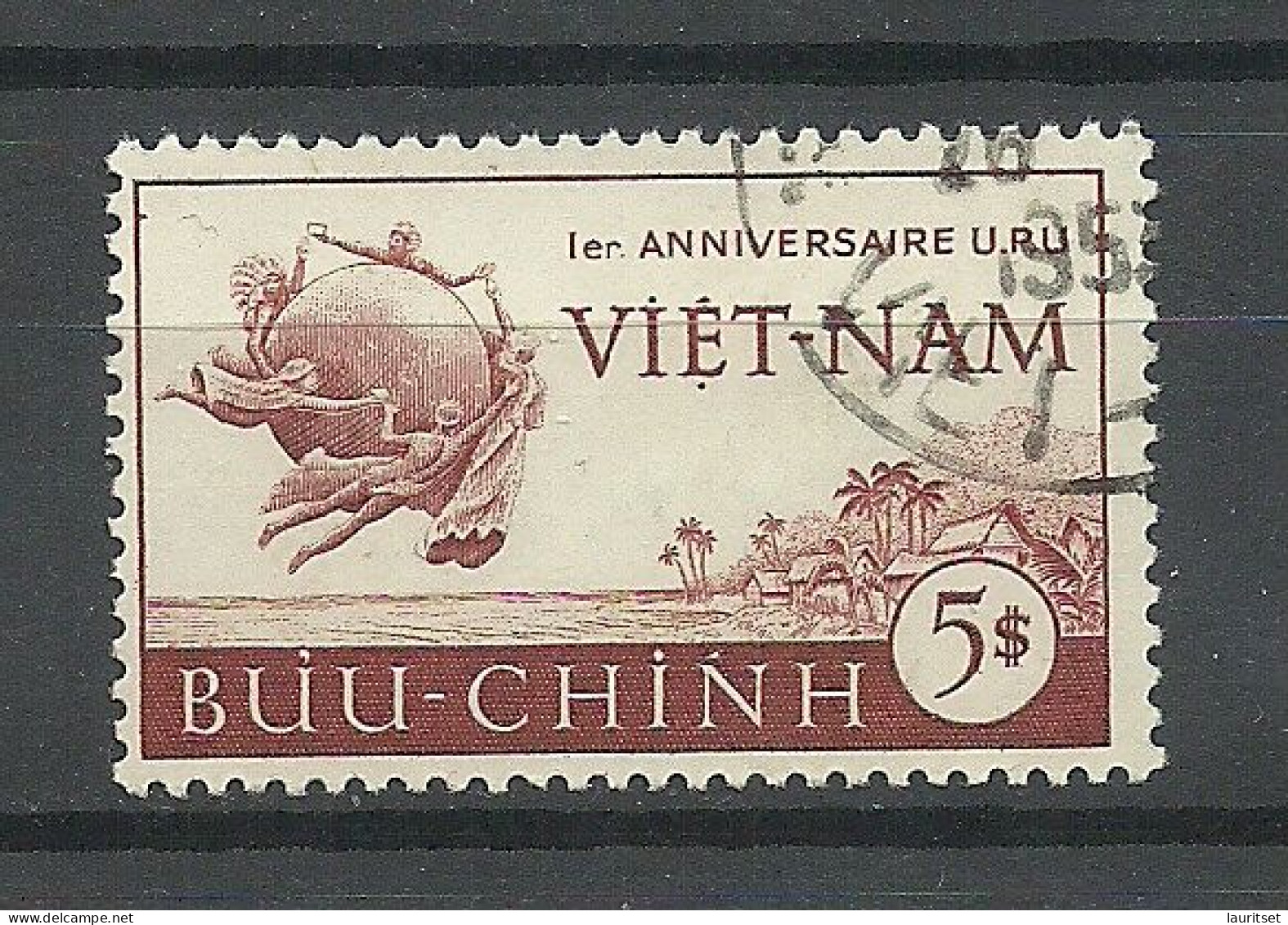 VIETNAM 1952 Michel 87 O UPU Weltpostverein - UPU (Unión Postal Universal)