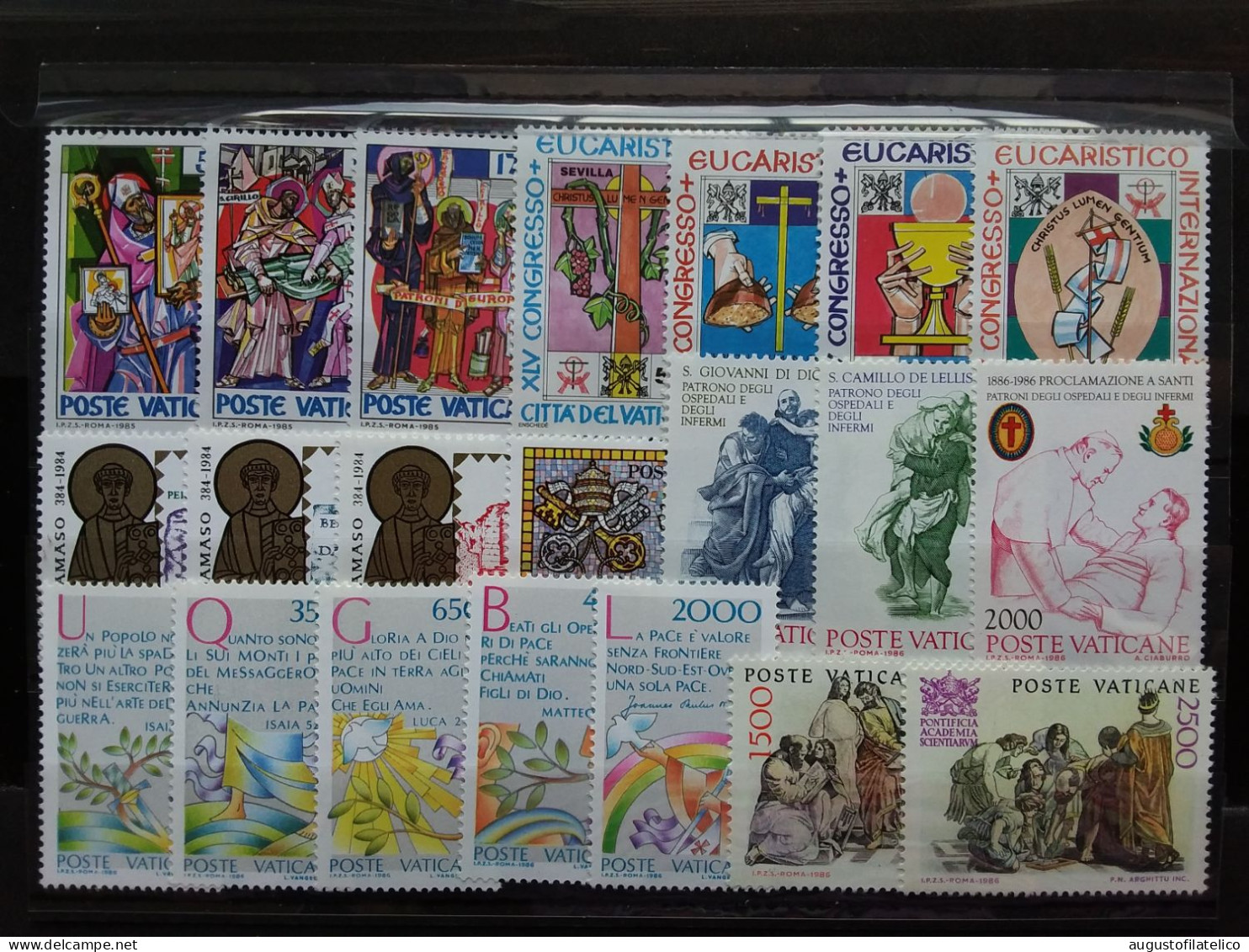 VATICANO - Papa Giovanni Paolo II - Seeie Complete Nuove ** - Facciale Euro 11,45 (sottofacciale) + Spese Postali - Unused Stamps