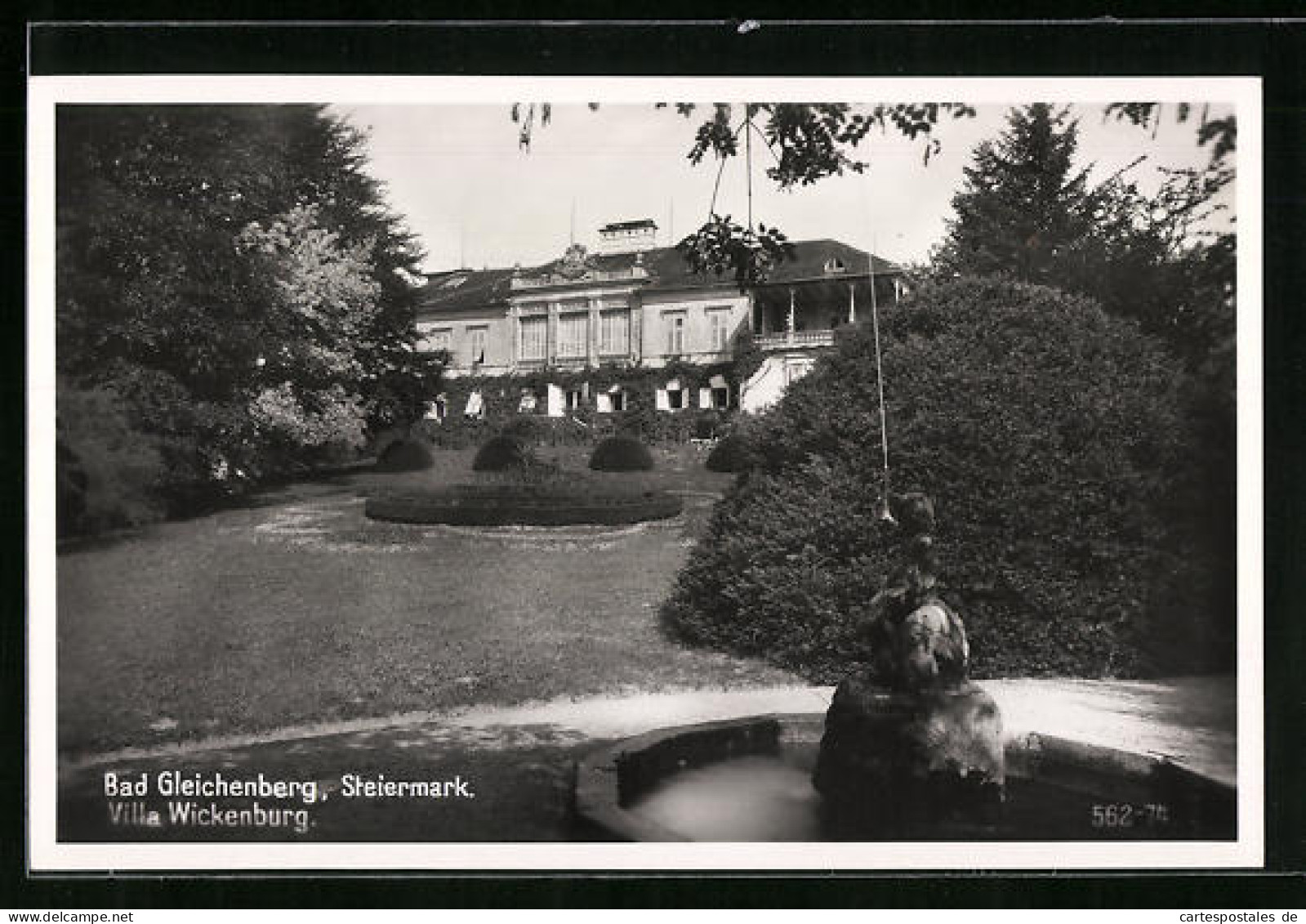 AK Bad Gleichenberg, Villa Wickenburg  - Autres & Non Classés