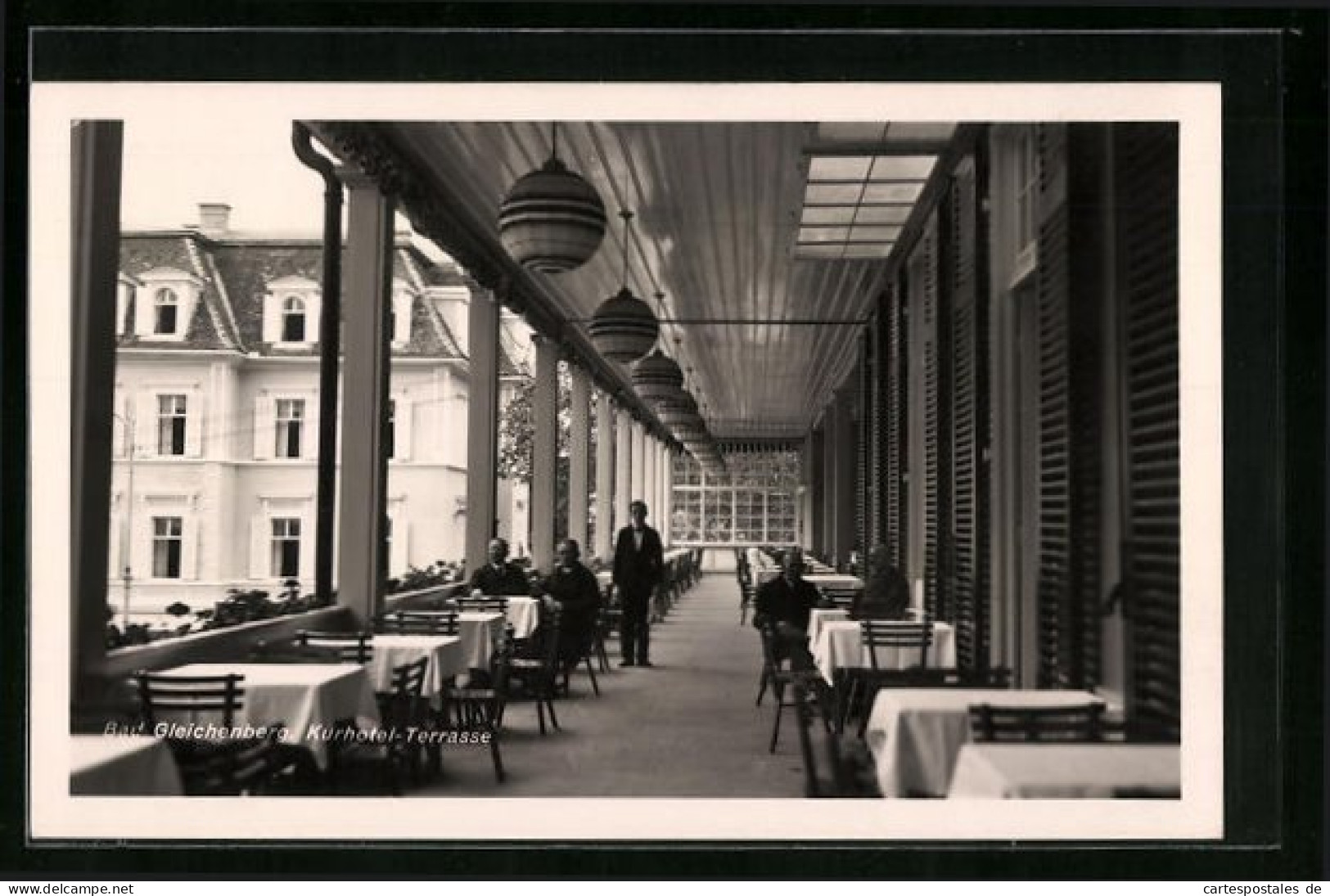 AK Bad Gleichenberg, Kurhotel-Terrasse  - Autres & Non Classés