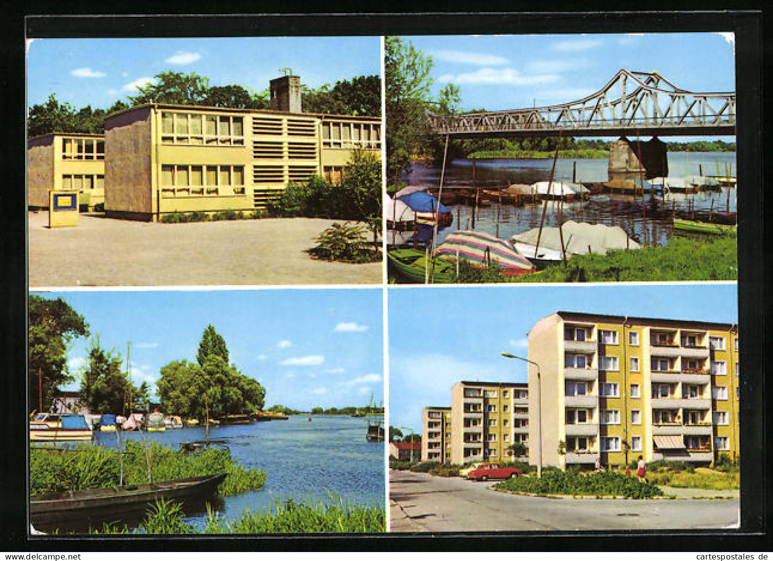 AK Brandenburg (Havel), Oberschule Geschwister Scholl U. Havelpartie In Plaue, Havelbrücke U. Amselweg In Kirchmöser  - Sonstige & Ohne Zuordnung