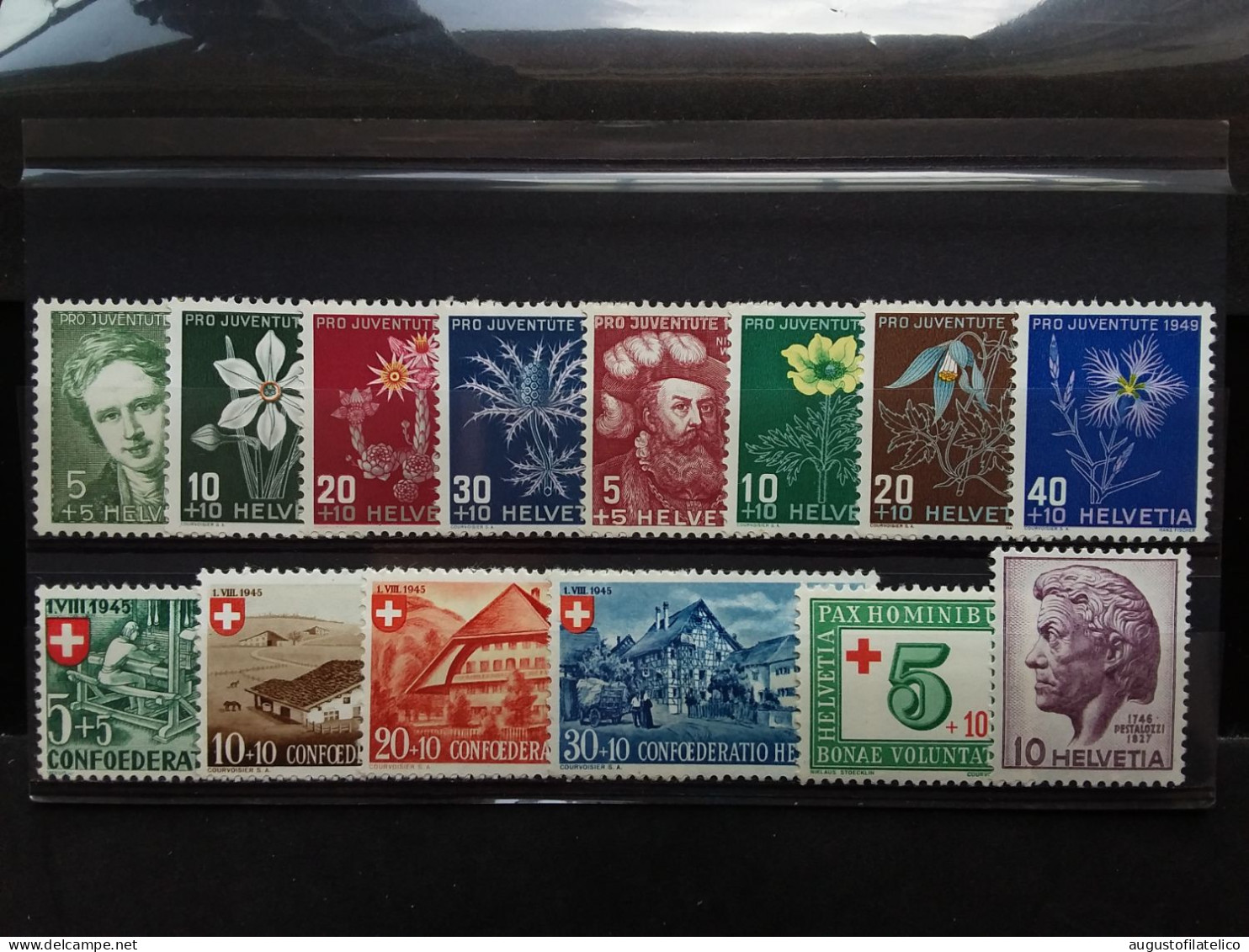 SVIZZERA - Pro Patria - Pro Juventute - Anni '40 - Nuovi ** + Spese Postali - Unused Stamps