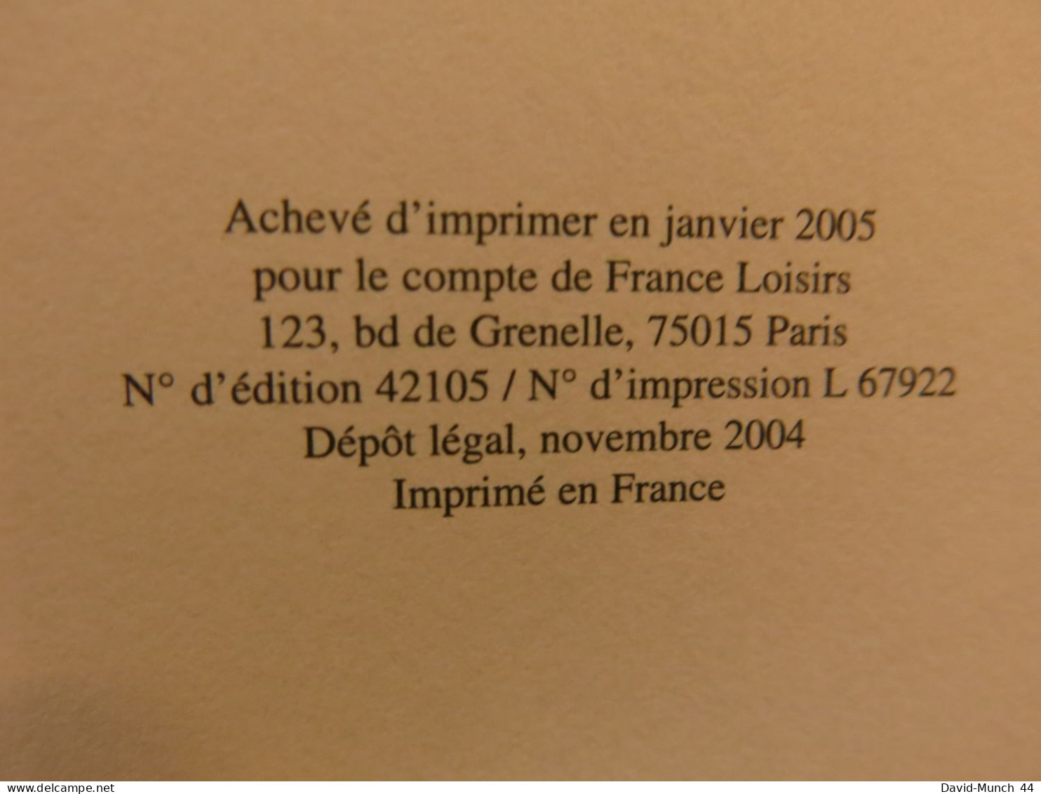 Ces gestes qui vous trahissent de Joseph Messinger. Editions France loisirs. 2005