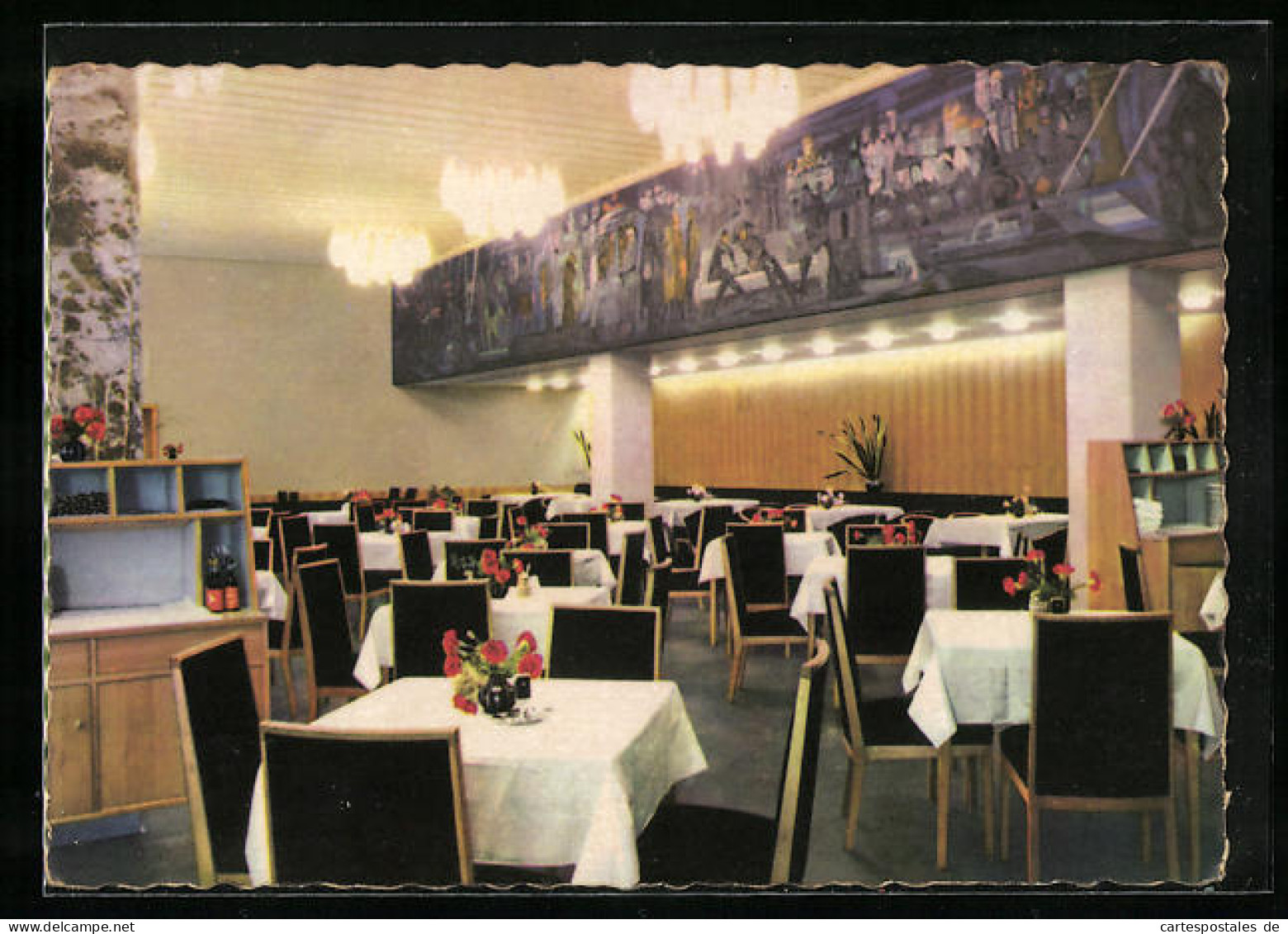 AK Magdeburg, Restaurant Moskwa Im Hotel International  - Otros & Sin Clasificación
