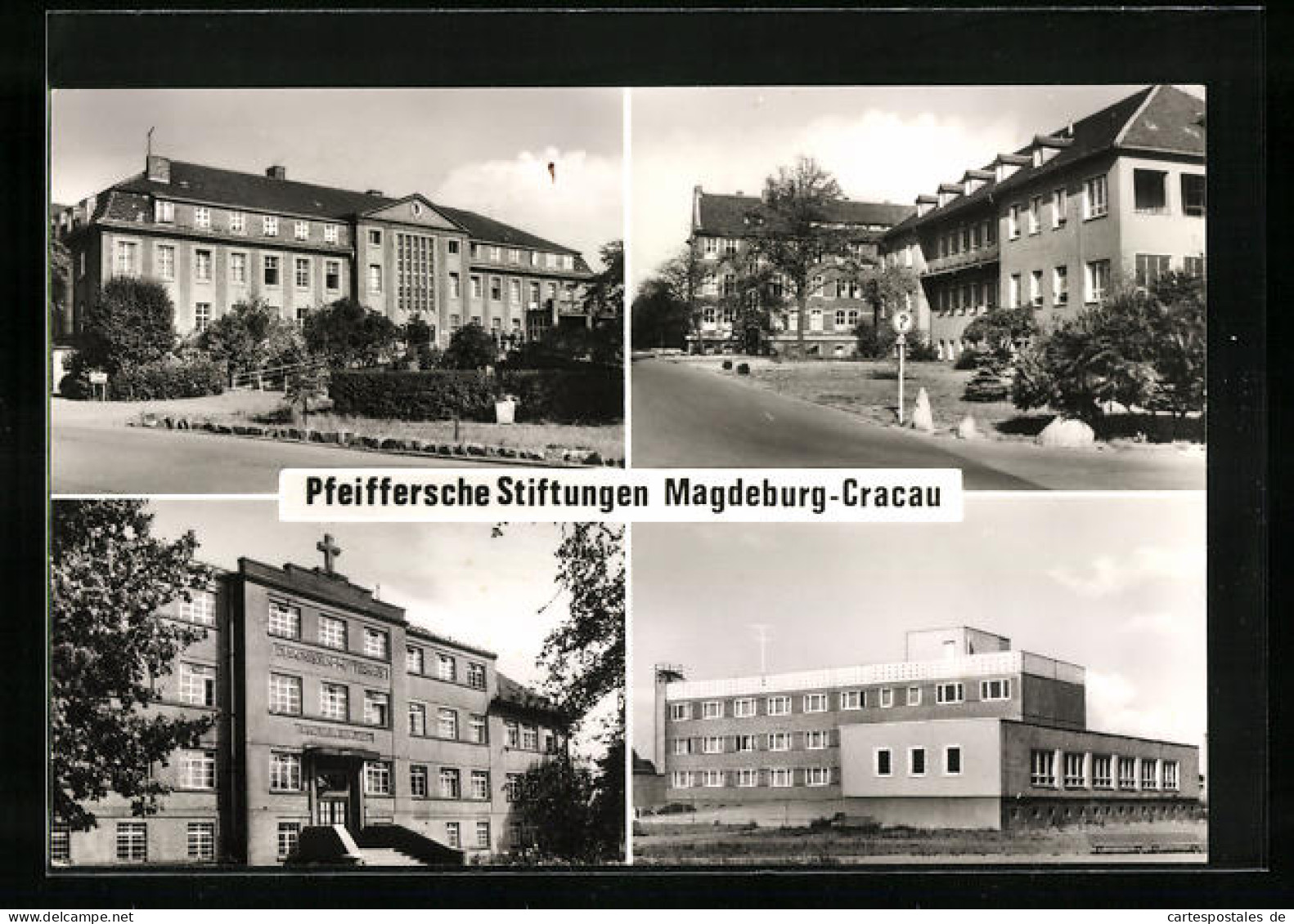 AK Magdeburg-Cracau, Pfeiffersche Stiftungen - Handwerkerheim, Rehabilitation Im Wichernhaus, Diakonissen-Mutterhaus  - Otros & Sin Clasificación