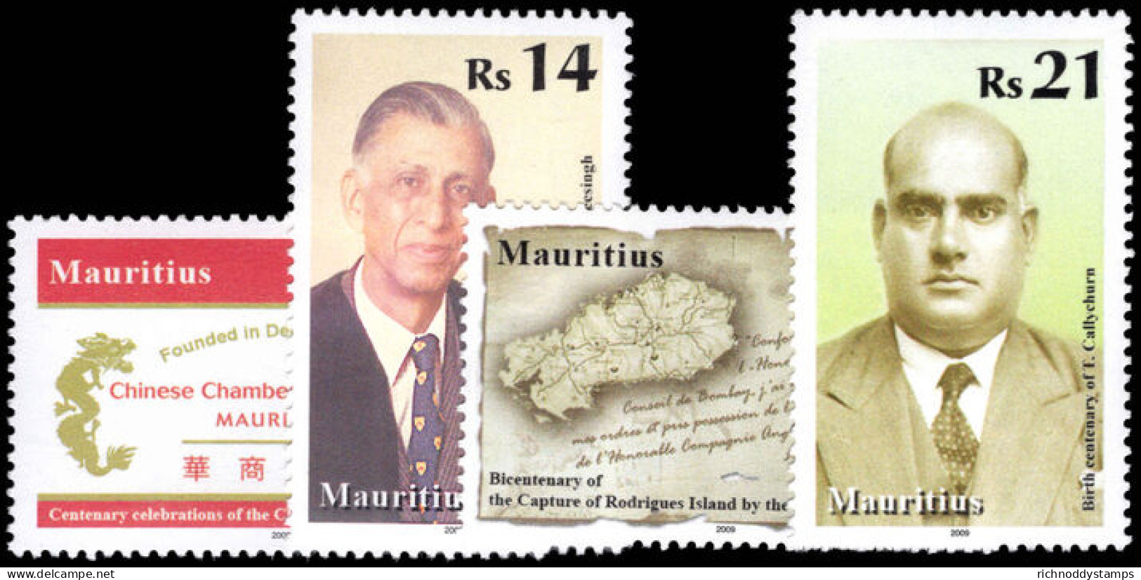 Mauritius 2009 Anniversaries And Events Unmounted Mint. - Mauritius (1968-...)