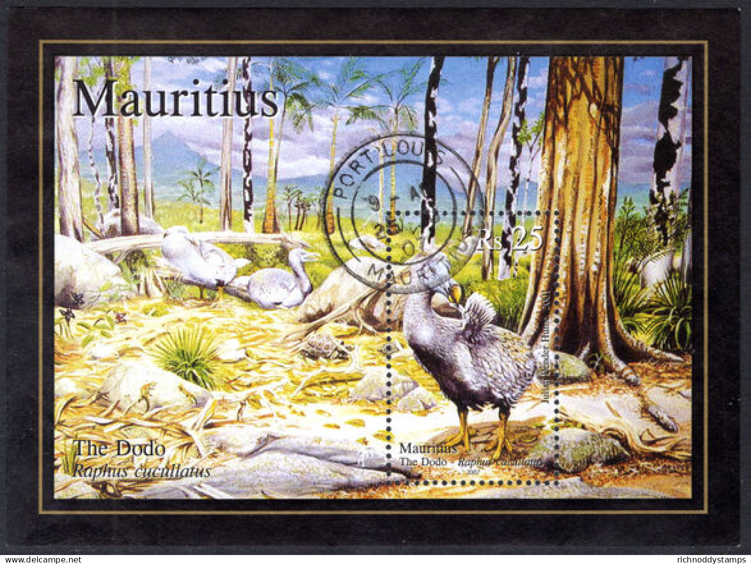 Mauritius 2007 Dodo Souvenir Sheet Fine Used. - Mauritius (1968-...)