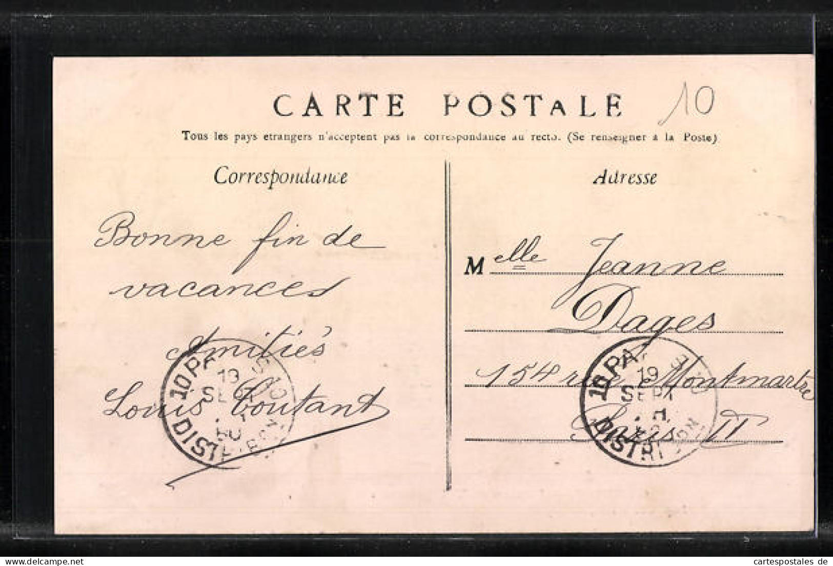 CPA Caudry, Postes Et Télégraphes  - Caudry