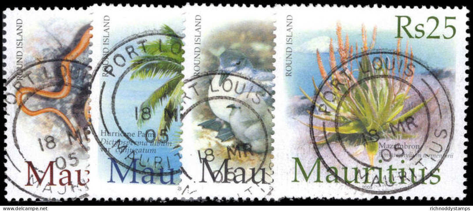 Mauritius 2005 Round Island Fine Used. - Mauritius (1968-...)
