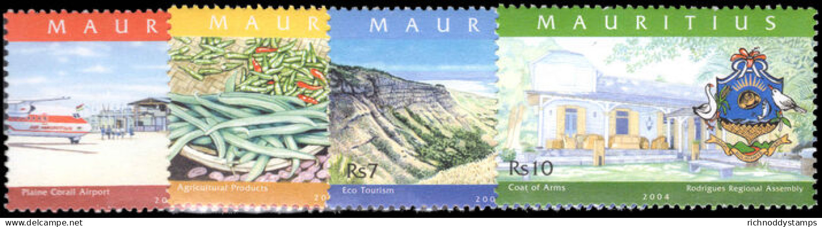 Mauritius 2004 Rodrigues Regional Assembly Unmounted Mint. - Mauritius (1968-...)